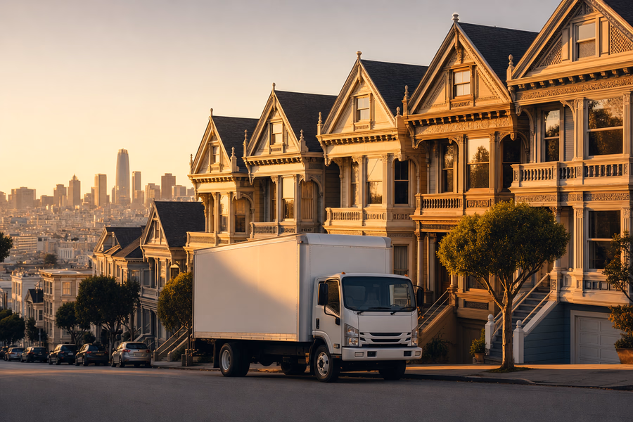 Golden Legacy Moving serving the San Francisco area of Hayward